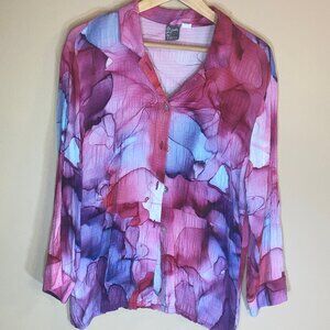 #11 Dolcezza Simply ART Women's Blouse, Size Small